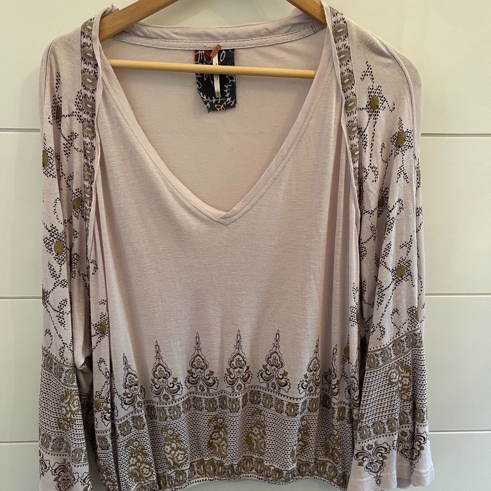Free People flow blouse
